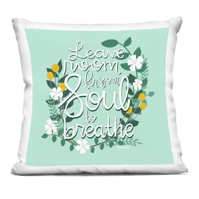 Stupell Room For Soul To Breathe Decorative Printed Throw Pillow Design by Mandy Ford Art + Illustration