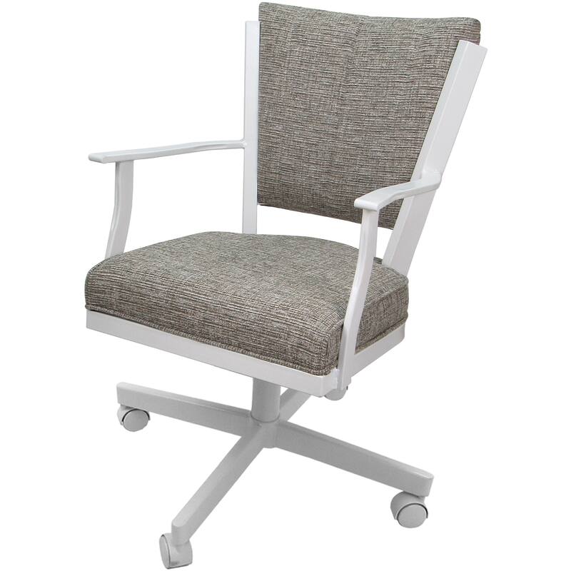 Montana Swivel Metal Dining Caster Chair on Reading Base