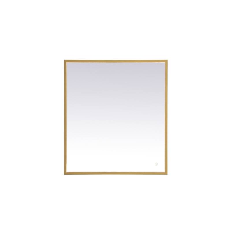 Indigo Home 27x30 inch LED mirror with adjustable color temperature