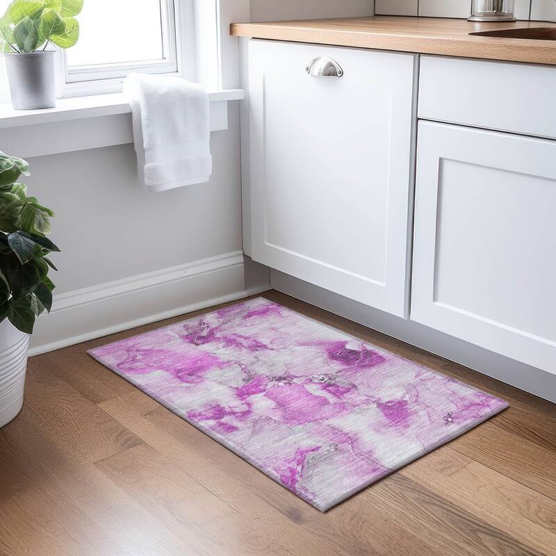 Daso Contemporary Abstract Weather Resistant Timeless Fusion Outdoor Rug