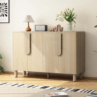 Wood Sideboard Cabinet for Diverse Living Spaces