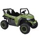 preview thumbnail 36 of 93, 24V 4WD Kids Electric UTV Ride-On Car, Dual Seat with Remote Control, Easy-Drag System, Soft Brake & Spring Suspension