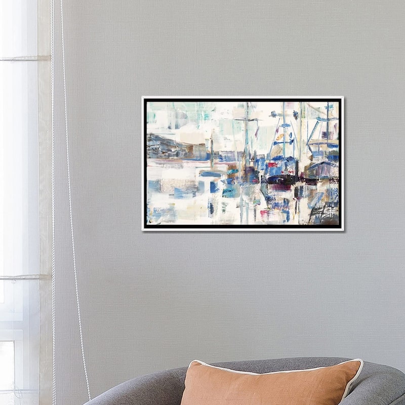 iCanvas "Across A Line" by Brooke Borcherding Framed