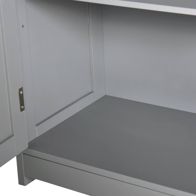 Wooden Bathroom Floor Cabinet