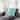 SAFAVIEH Metallic Scale Teal Cowhide 20-inch Decorative Pillow
