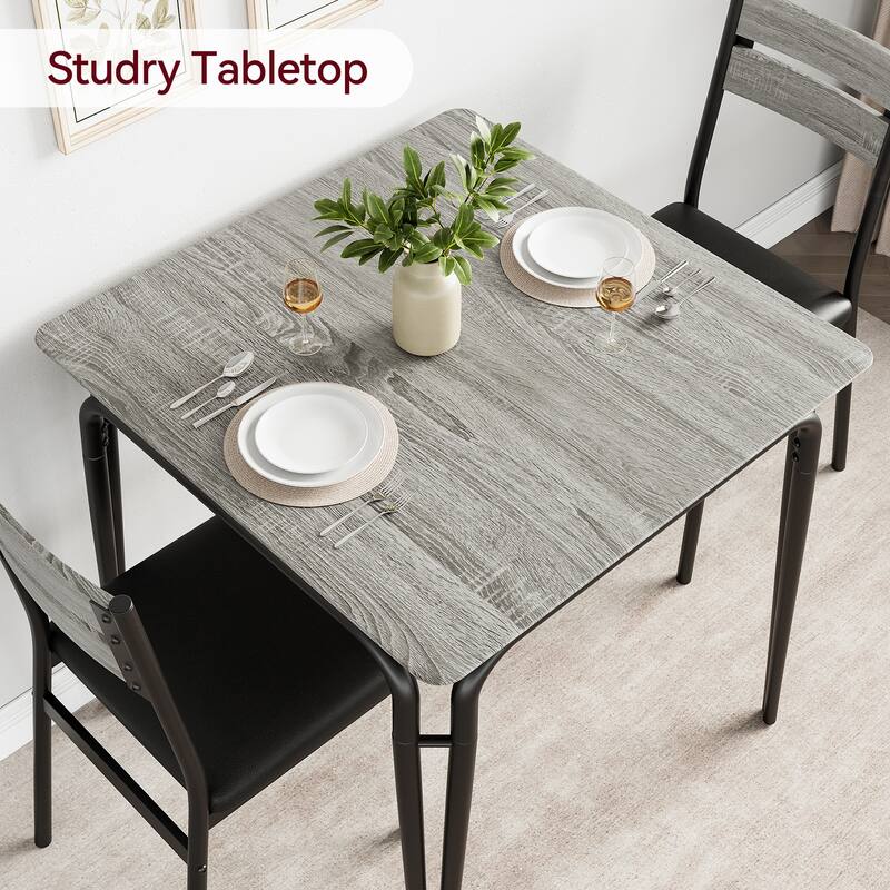 Dining Table Set with Chairs for Small Space Kitchen