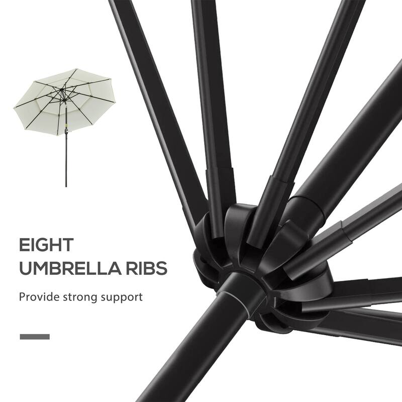 Versatile Outdoor Umbrella with Advanced Features for Ultimate Shade Experience