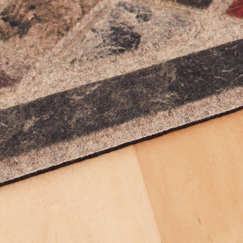 Mohawk Home Crosshatch Tile Welcome All Weather Recycled Rubber Door Mat - 2' x 4'