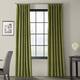 Exclusive Fabrics Signature Blackout Velvet Curtain (1 Panel) - 50 X 120 - Basque Green