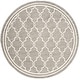 preview thumbnail 83 of 192, SAFAVIEH Amherst Norma Modern Rug 5' Round - Dark Grey/Beige - Round