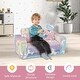 preview thumbnail 6 of 4, 2-in-1 Toddler Couch Foam Kids Convertible Sofa Toddler Couch Lounger