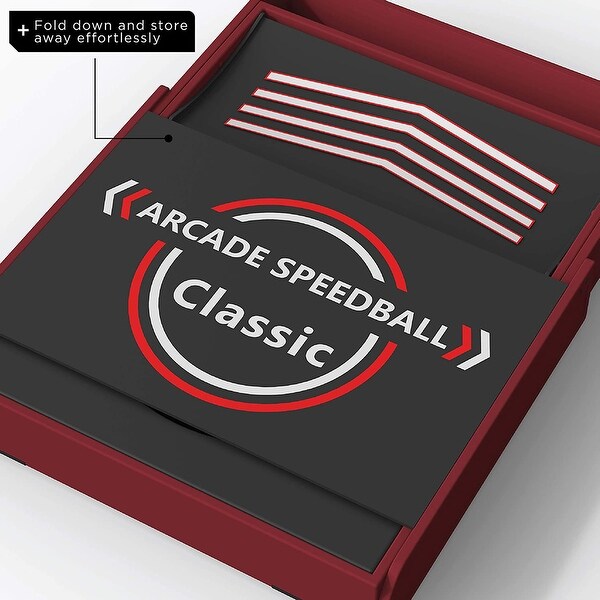 BLACK SERIES Collapsible Retro-Style Speedball Game - 14.75 x 2.75