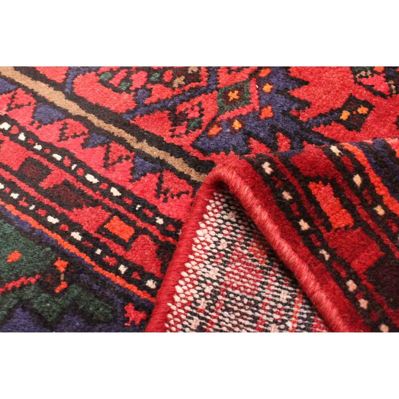 ECARPETGALLERY Hand-knotted Anadol Red Wool Rug - 4'10 x 7'7