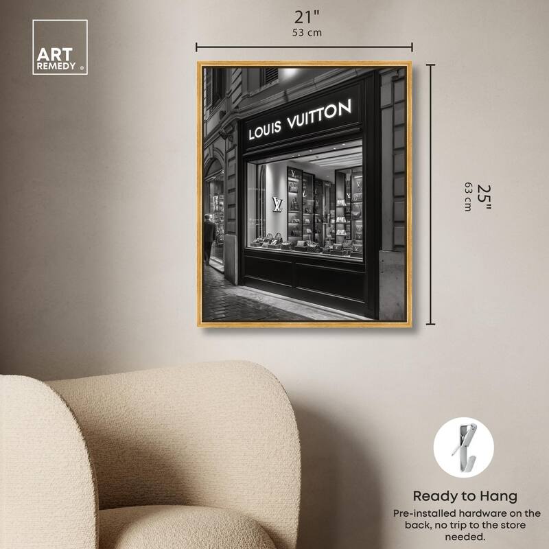 House of Vuitton II Canvas by Art Remedy