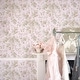 preview thumbnail 2 of 2, Shabby Chic by Rachel Ashwell Chelsea Pink Wallpaper