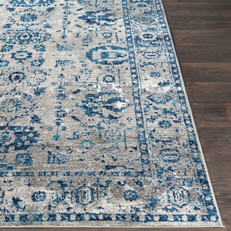 Livabliss Reimes Distressed Traditional Area Rug