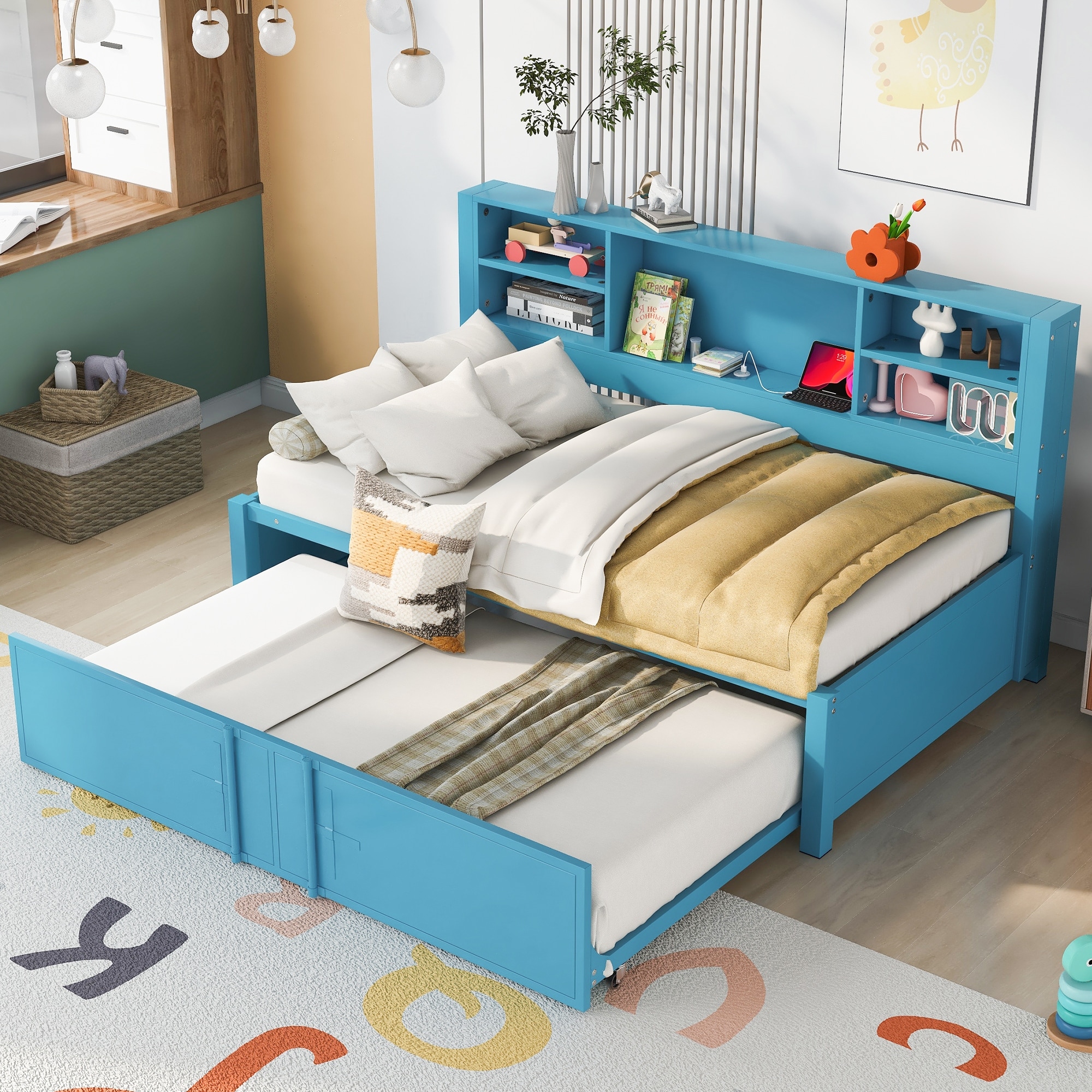 Metal clearance captains bed