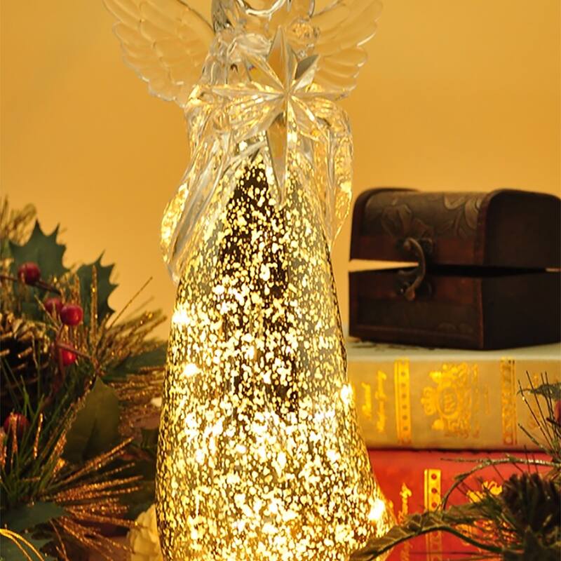 LED Light String Angel Christmas Ornaments