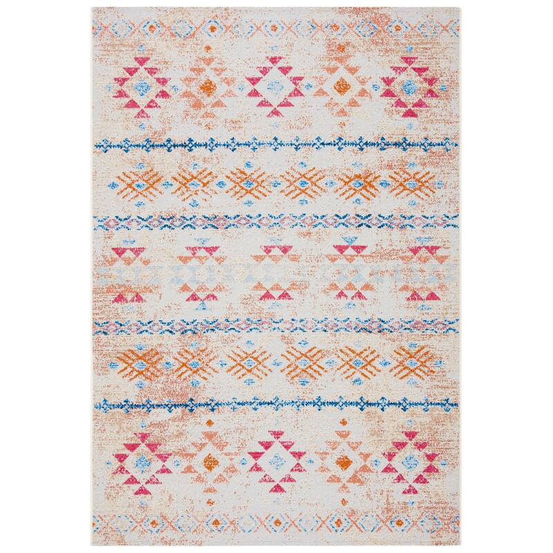 SAFAVIEH Summer Osuma Boho Indoor/ Outdoor Waterproof Patio Backyard Rug