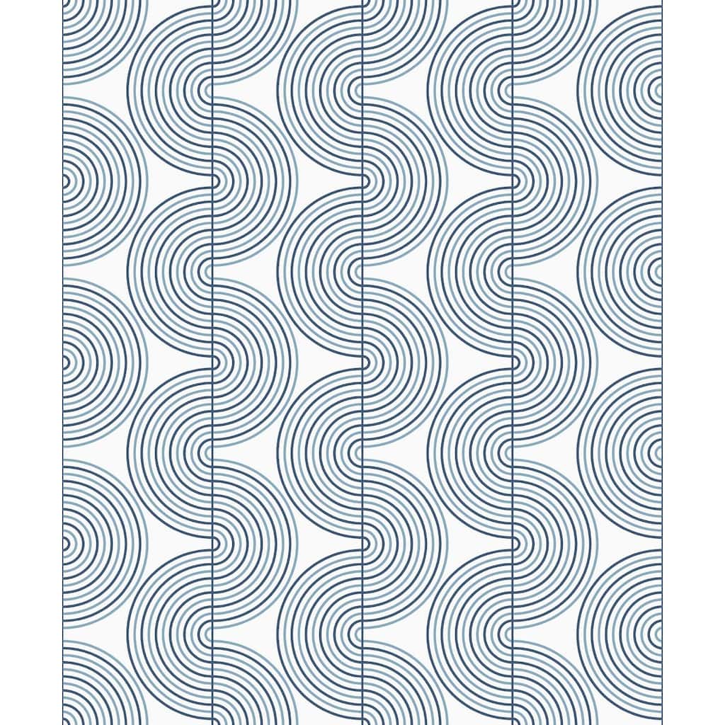 NextWall Zen Geo Peel and Stick Wallpaper