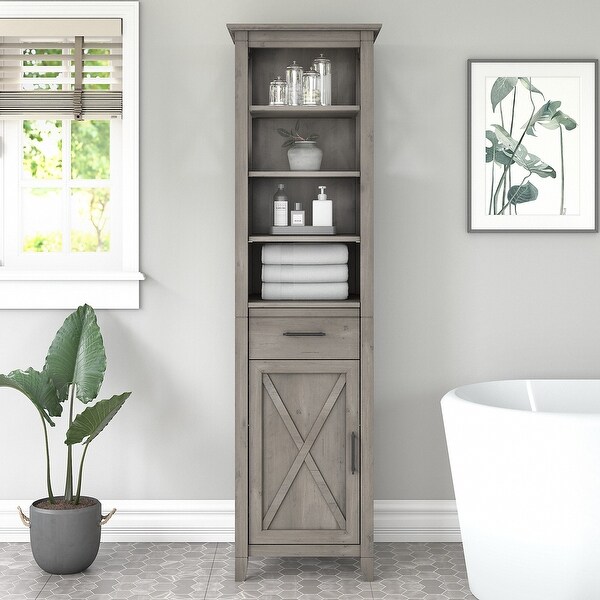 Tall narrow clearance hutch