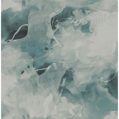 Seabrook Designs Notch Trowel Abstract Unpasted Wallpaper