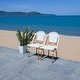 preview thumbnail 11 of 16, SAFAVIEH California Outdoor Side Chair Set of 2 (Fully Assembled) - 20 in. W x 22 in. D x 35 in. H