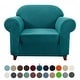 preview thumbnail 28 of 93, Subrtex Stretch Armchair Slipcover 1 Piece Spandex Furniture Protector Teal