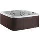 Option Arctic White shell with Espresso cabinet