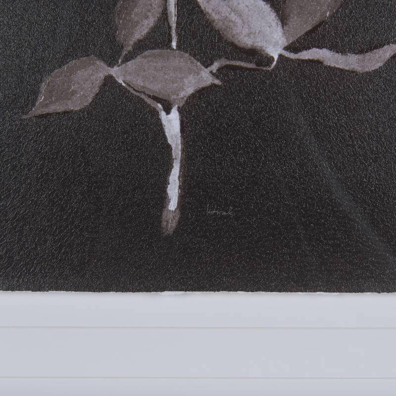 Night Leaves II Framed Art Print