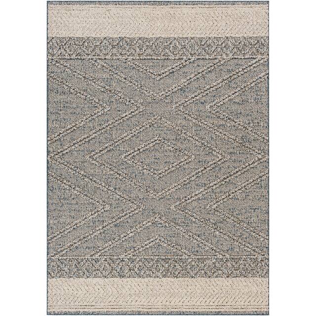 Sarasota Outdoor Safe Farmhouse Netural Area Rug