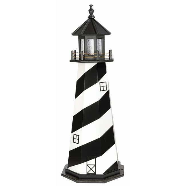 Cape Hatteras Replica Hybrid Poly and Wood Lighthouse