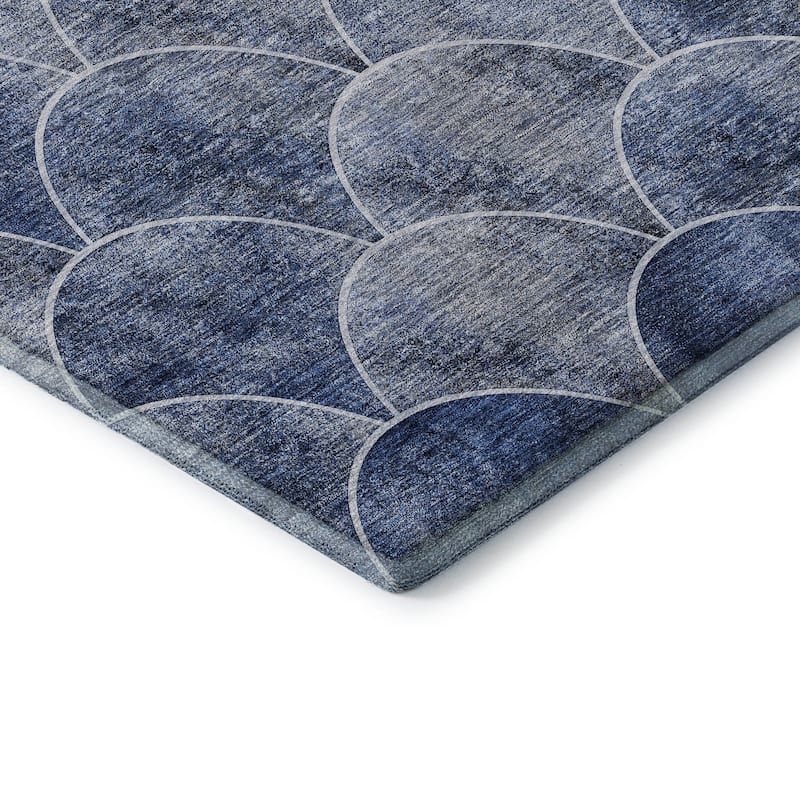 Premium Washable Super Soft Contemporary Geo Mayfield Rug
