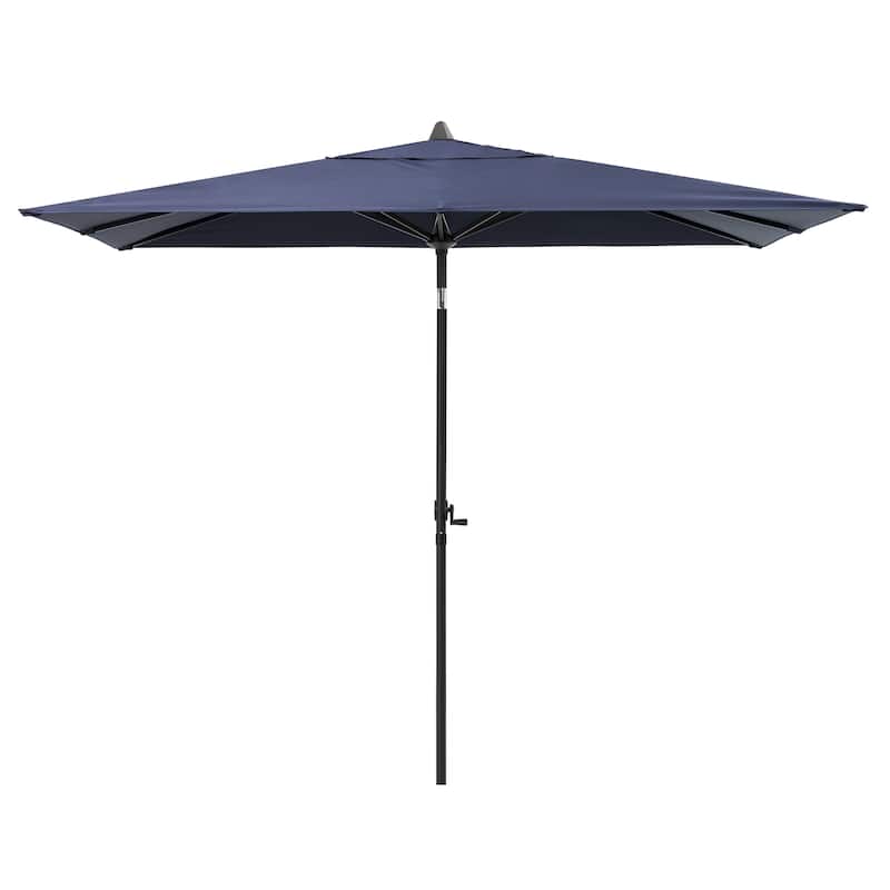 VredHom 9x5 Ft Outdoor Rectangular Market Umbrella