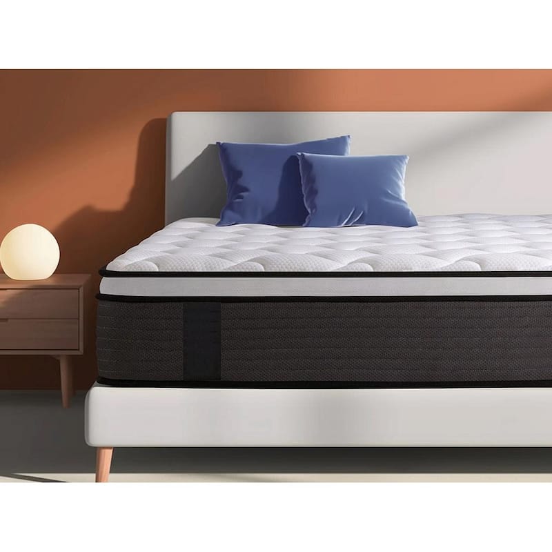 Breathable Memory Foam Mattress - CertiPUR Certified - Queen