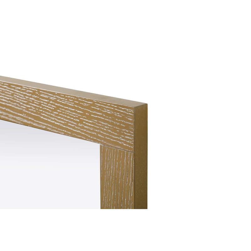 Solene Wooden Rectangle Mirror (42-48 x 36 in.)