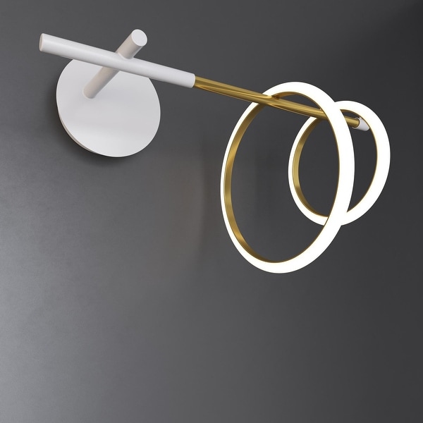 Glow's Avenue Loop Sconce Double Ring
