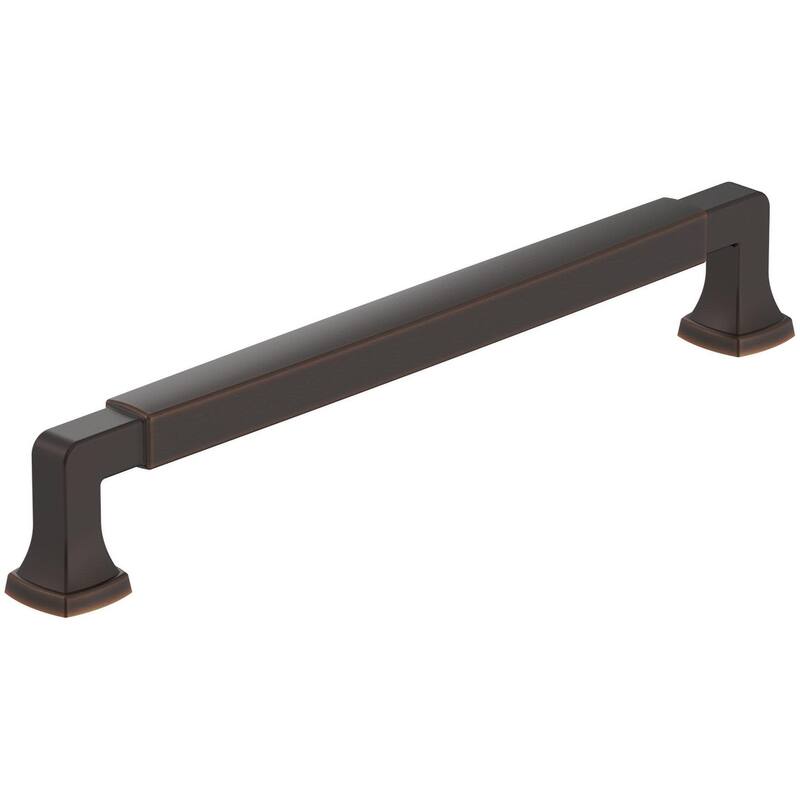 Amerock BP55510 Stature 7-9/16" Center to Center Handle Cabinet Pull - Oil Rubbed Bronze