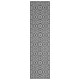 preview thumbnail 40 of 42, Nicole Miller New York Patio Country Danica Indoor/Outdoor Area Rug 1'9"x7'2" - Black/Grey