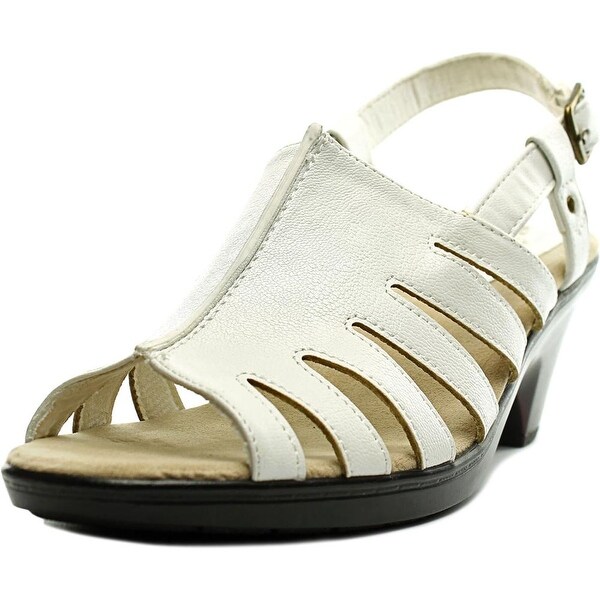 Easy Street Kacia WW Open-Toe Synthetic Slingback Sandal