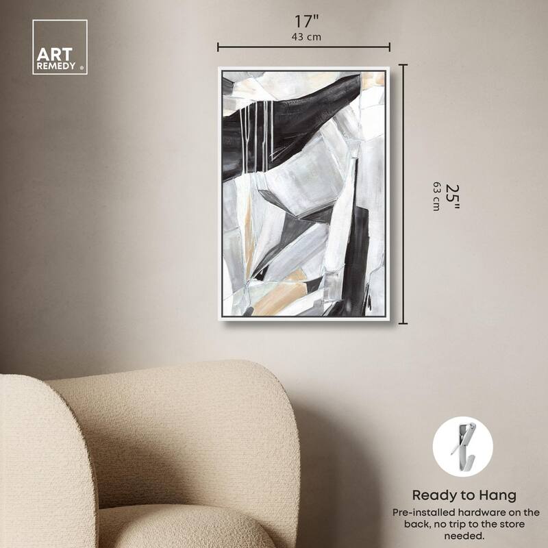 A Lonely Walk Canvas by Art Remedy