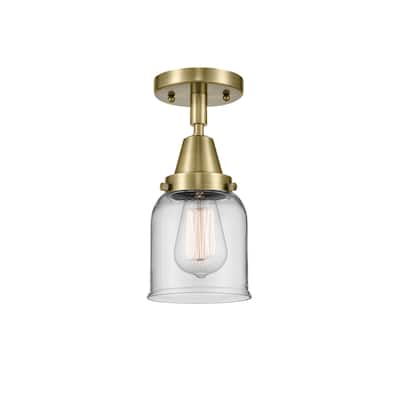 Innovations Lighting Caden Bell - 1 Light 5" Flush Mount