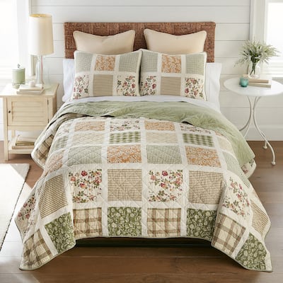 Donna Sharp Peach Rose Cotton Quilt Collection
