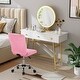 preview thumbnail 6 of 28, Gymax Armless Leisure Office Chair Adjustable Swivel Task Chair