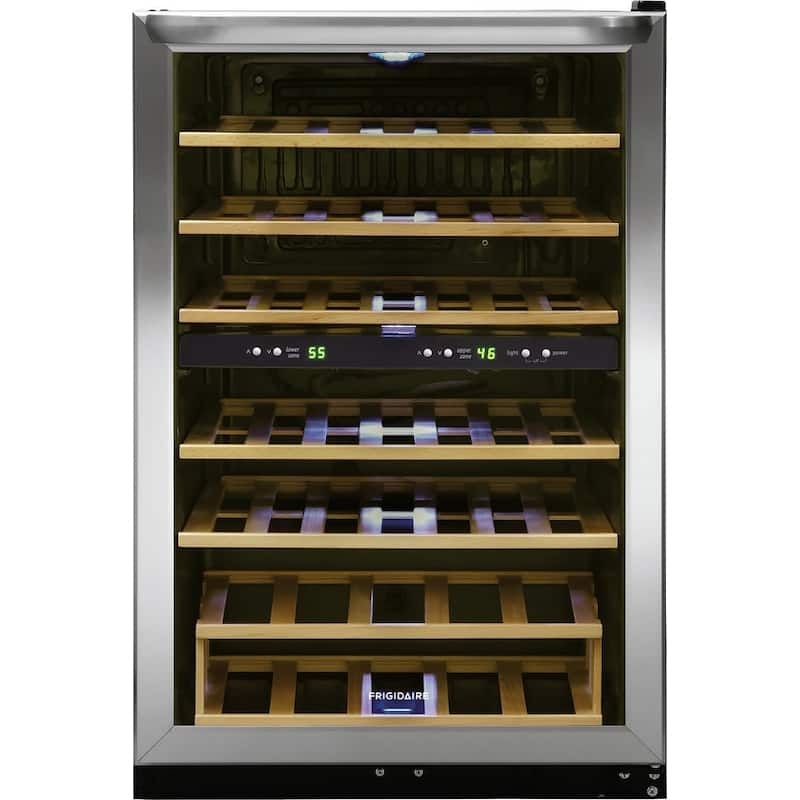 Frigidaire FRWW4543A 22" Wide 45 Bottle Capacity Free Standing Wine - Stainless Steel