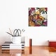 preview thumbnail 4 of 5, iCanvas "Jazz It Up I" by Eric Waugh Canvas Print 12x12x0.75