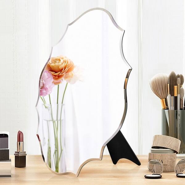Mirror Trend Beveled Accent Frameless Wall Mirror Overstock 29607615