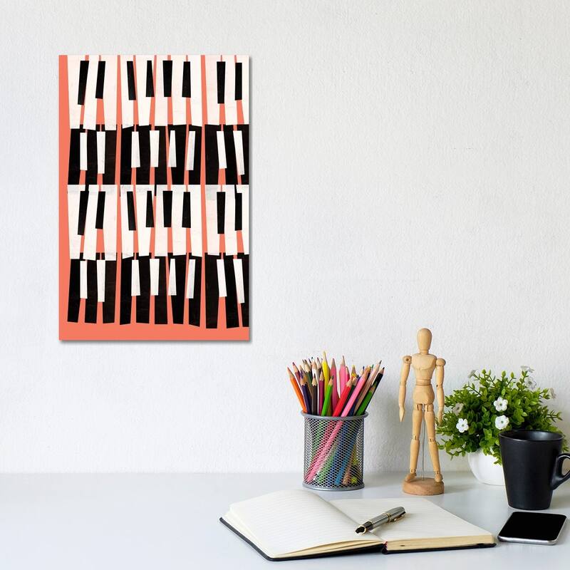 iCanvas "Piano Sounds" by Susana Paz Canvas Print - 12x8x0.75