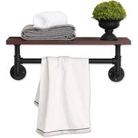 Buy Rustic Bathroom Organization Shelving Online At Overstock Our Best Bathroom Furniture Deals