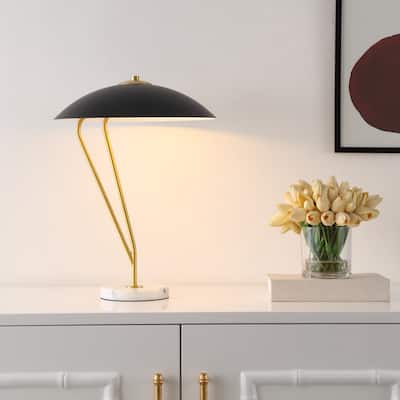 SAFAVIEH Lighting Suarez 20-inch Task Table Lamp - 15 in. W x 15 in. D x 20 in. H